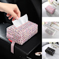 Pikkukuva 5 / 9: Car Tissue Box Tissue Case MUSTA BLACK