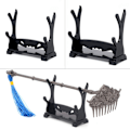 Miniatyrbillede 5 af 10: 10 stk Samurai Sword Stand Display Rack S S