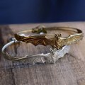 Miniatyrbillede 5 af 6: Bat Armbånd Armbånd Armbånd Smykker GULD Gold