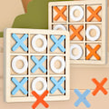 Miniatyrbillede 7 af 10: Tic Tac Toe brætspil 1 1 1