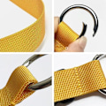 Miniatyrbillede 5 af 10: 2stk Bagagerem Jakke Griber GUL yellow