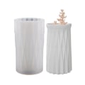 Miniatyrbillede 6 af 10: Facet Vase Silikone Form Blomsterpotte Form 03 03 03
