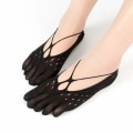 Pikkukuva 1 / 10: 2Pari Five Finger Socks Naisten halkaistut varvassukat MUSTA B B Black B-B