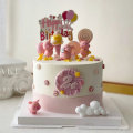 Miniatyrbilde 5 av 10: 10 stk Cake Topper Kakedekorasjonsflagg 01 01 01