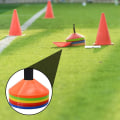 Miniatyrbilde 4 av 9: 24stk Fotballkjegler Treningskjegler RØD red