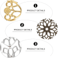 Miniatyrbillede 4 af 5: Flower Filigran Connector Filigran Connector Charm Charm Metal