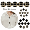 Pikkukuva 5 / 10: Rhinestone Buttons Paidan napit 25MM10PCS 10kpl 25MM10pcs
