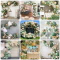 Miniatyrbillede 2 af 8: Ballon Arch Kit Sage Green Balloons Garland Kit STYLE 7 STYLE 7