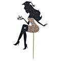 Miniatyrbild 1 av 10: Cake Topper Happy Graduation ROSE GULD rose gold