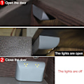 Miniatyrbillede 6 af 7: Underskabslys Garderobelyssensor LED