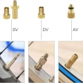 Miniatyrbillede 5 af 10: Cykelventiladaptersæt Ventiladapter 27STK 27STK 27PCS