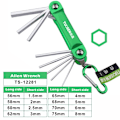 Pikkukuva 1 / 9: Kuusikulmainen set kuusioruuvimeisseli HEX KEY 12281 HEX KEY 12281 Hex Key 12281