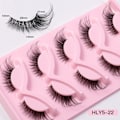 Pikkukuva 8 / 10: Tekoripset 3D Fox Eyelashes HLY5-22 HLY5-22 HLY5-22