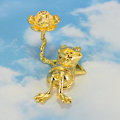 Miniatyrbillede 1 af 10: Frog Display Holder Krystalkugle Base A A A