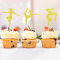 Pikkukuva 6 / 10: 24 kpl Cupcake Topper Cake Top Flag kakun koristelu