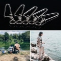 Miniatyrbilde 10 av 10: 50 stk Fishing Snap Connector med Pin Heavy Duty Ball 7 7 7