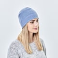 Miniatyrbillede 3 af 10: Vinterbeanie tyk kasket SORT black