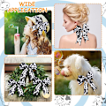 Pikkukuva 7 / 7: 2 rullaa 10 jaardia Cow Print Ribbon Wired Cow Print Wired Edge