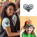 Pikkukuva 7 / 7: 10 kpl Skeleton Skull Patches Skull Heart -vaatteet silitettävät