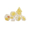 Miniatyrbilde 1 av 10: 7 Stk/sett DND Terning Polyhedral Terning GUL GUL yellow