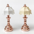 Miniatyrbillede 9 af 10: Miniature gulvlampe krystal væglampe 3 3 3