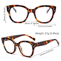 Miniatyrbilde 3 av 10: Lesebriller Dataspillbriller LEOPARD STYRKE 1.0X Leopard Strength 1.0x-Strength 1.0x