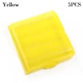 Miniatyrbillede 1 af 10: Batterikasse 4 AA AAA GUL 5STK 5STK Yellow 5pcs-5pcs