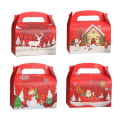 Miniatyrbilde 8 av 8: 8stk Godteripose julepapirboks 8STK-C 8STK-C 8pcs-C