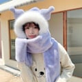 Pikkukuva 9 / 10: Talvihattu Rabbit Ears Hat WHITE Rabbit Rabbit White Rabbit-Rabbit
