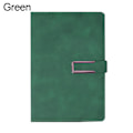 Miniatyrbillede 1 af 10: A5 Notebook Ledger Book GRØN Green