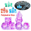 Pikkukuva 3 / 10: 7kpl/ set DND Dice Polyhedral Dice RED RED Red