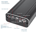 Miniatyrbillede 2 af 4: Pletssvejsning Maskine Digital Display Trigger Black