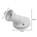 Miniatyrbillede 3 af 10: E27 Lampeholder E27 Adapter A A A