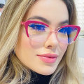 Miniatyrbilde 5 av 10: Anti-Blue Light Briller Firkantede Briller ROSA ROSA Pink