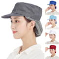 Pikkukuva 6 / 10: Työhattu Chef Cap WINE RED STYLE 1 STYLE 1 Wine red Style 1-Style 1