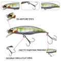 Pikkukuva 8 / 9: uppoava Minnow Baits Fish Hooks C C C