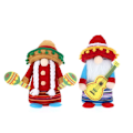 Pikkukuva 8 / 9: 2 kpl Band Dwarf Doll Decoration Instrument Dwarf Decoration SET