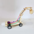 Miniatyrbilde 10 av 10: Gravemaskin Kjøretøyleker Hydraulisk gravemaskin modell A A A