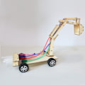 Miniatyrbilde 10 av 10: Gravemaskin Kjøretøyleker Hydraulisk gravemaskin modell C C C