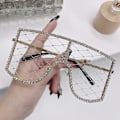 Pikkukuva 5 / 10: Rhinestone Mesh lasit Y2K aurinkolasit C7 C7 C7