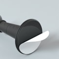 Miniatyrbilde 6 av 8: Dørstopper Gulvholder TRANSPARENT transparent