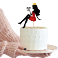 Miniatyrbilde 7 av 8: 5stk Cake Topper Kakepynt 60 60 60