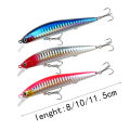 Miniatyrbillede 2 af 6: 2 stk Naturtro fiskeagn Falsk fiskelokke PINK C C PINK C-C