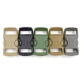 Miniatyrbillede 8 af 10: 2stk Side Release Spænde Buede Paracord Spænder ARMY GREEN Army Green