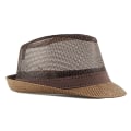 Miniatyrbilde 6 av 10: Uthulet Cap Mesh Hats SVART Black