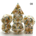 Pikkukuva 1 / 10: 7 kpl/ set nestemäiset noppasarjat set nopat 08 08 08