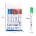Miniatyrbillede 2 af 10: Double Line Outline Pen Marker Pen 8-COLOR 8-COLOR 8-Color