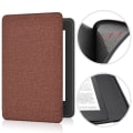Miniatyrbillede 1 af 10: 6,8 tommer E-Reader Folio Cover 11th Gen Protective Shell KAFFE Coffee