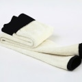 Miniatyrbillede 10 af 10: Fleece Foret Leggings Vinter Leggings GRÅ 4XL Grey 4XL