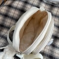 Pikkukuva 5 / 10: Kawaii Laukku JK läpinäkyvä laukku VALKOINEN white